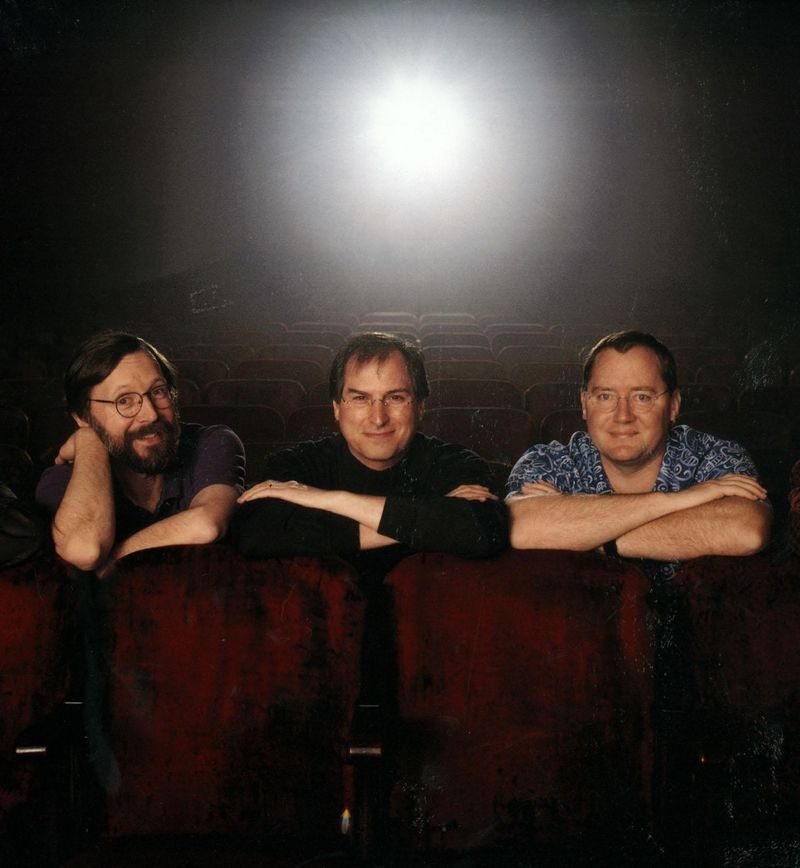 Pixar brain trust: Ed Catmull, Steve Jobs, John Lasseter
©Pixar