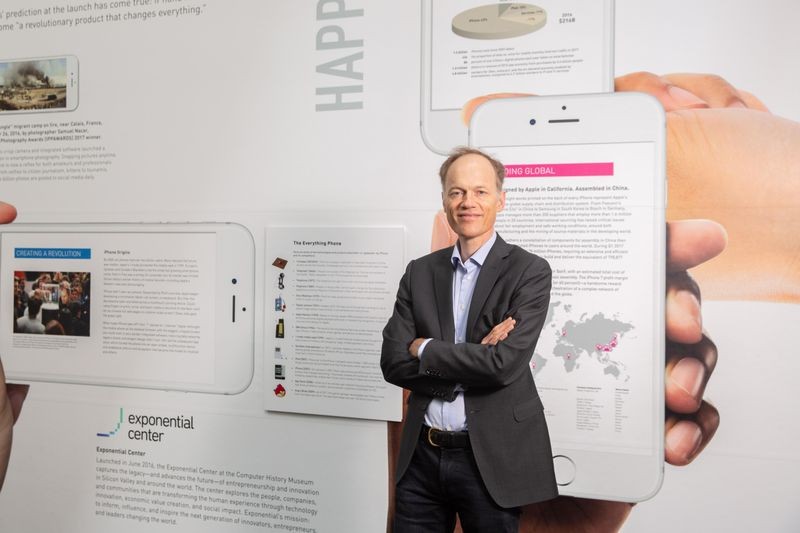 Exponential Center Distinguished Scholar Sebastian Mallaby.